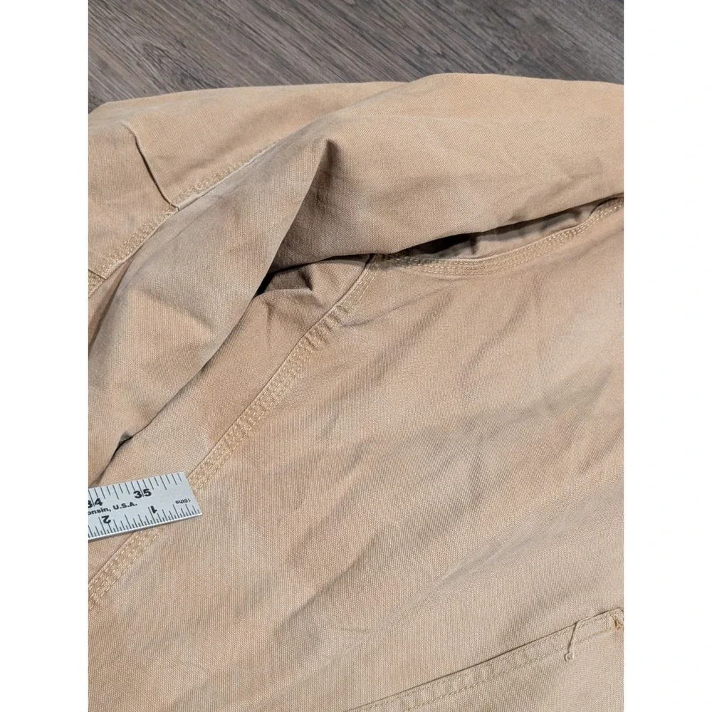 Sandy River Workwear Hooded‎ Canvas Duck Chore Jacket Tan 2XLT